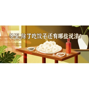 冬至，除了吃饺子还有哪些说法？| 节气与酒