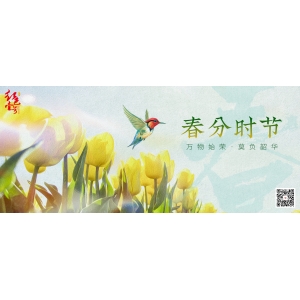 春分时节：万物始荣，莫负韶华