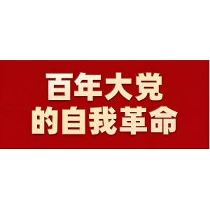 党的自我革命：为什么要、为什么能、怎样推进